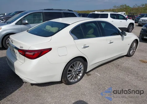 2019 Infiniti Q50 3.0T Luxe из США, поврежденный, VIN JN1EV7AP0KM512819